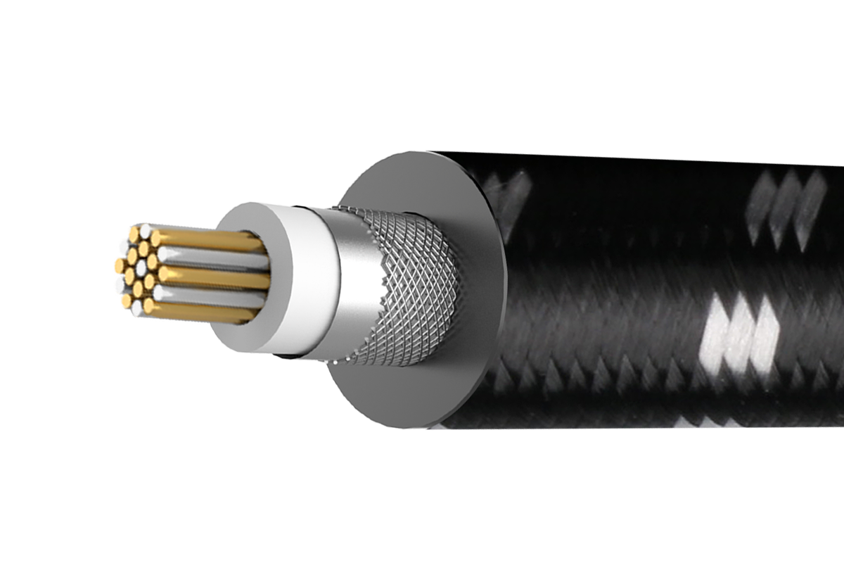 Koaxialer Aufbau des Evolution BLACK.rca (BEB-2001)