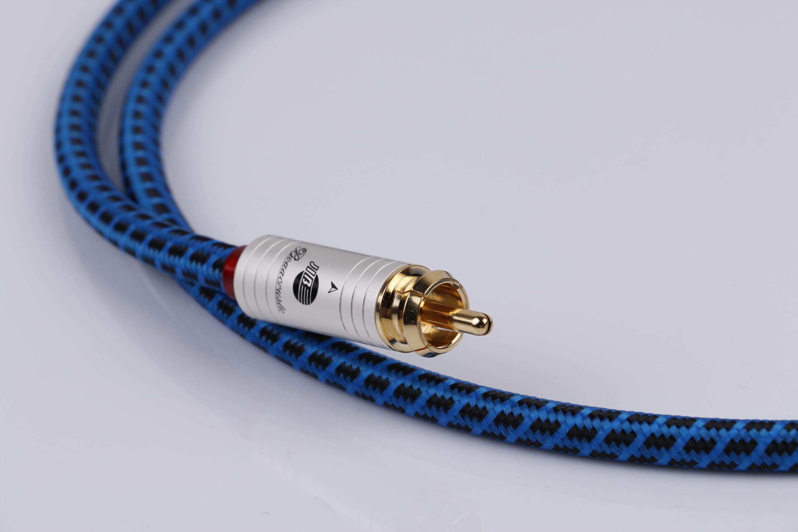 BB-002 Cinchstecker Metall perlweiß