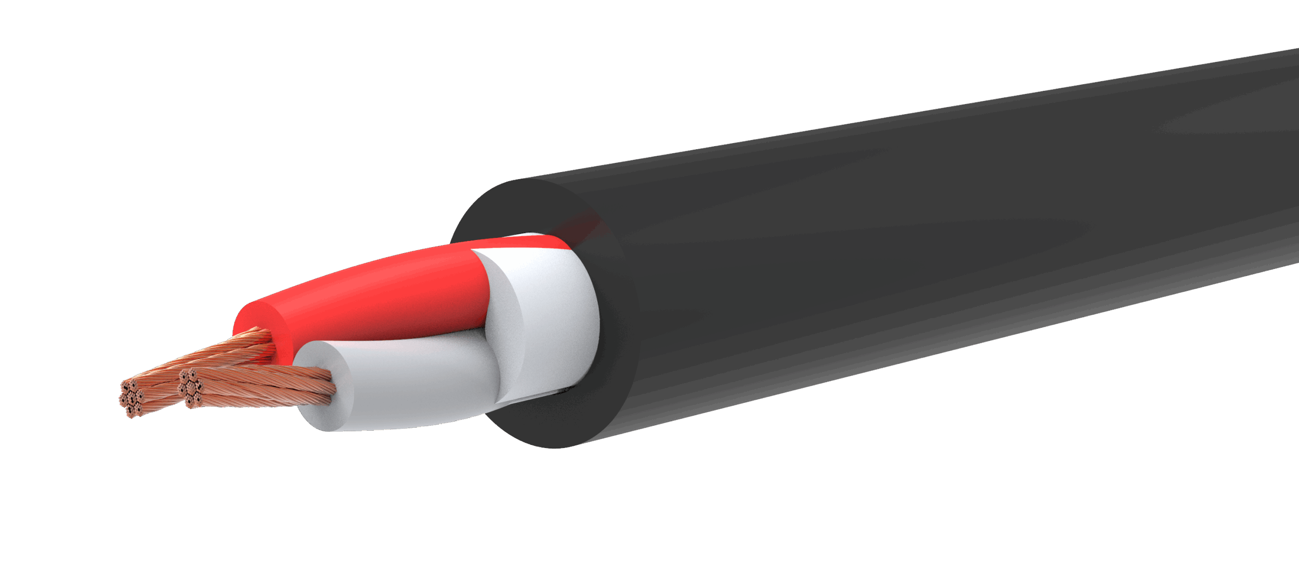 BB-008 Baumwollgeflecht blau schwarz