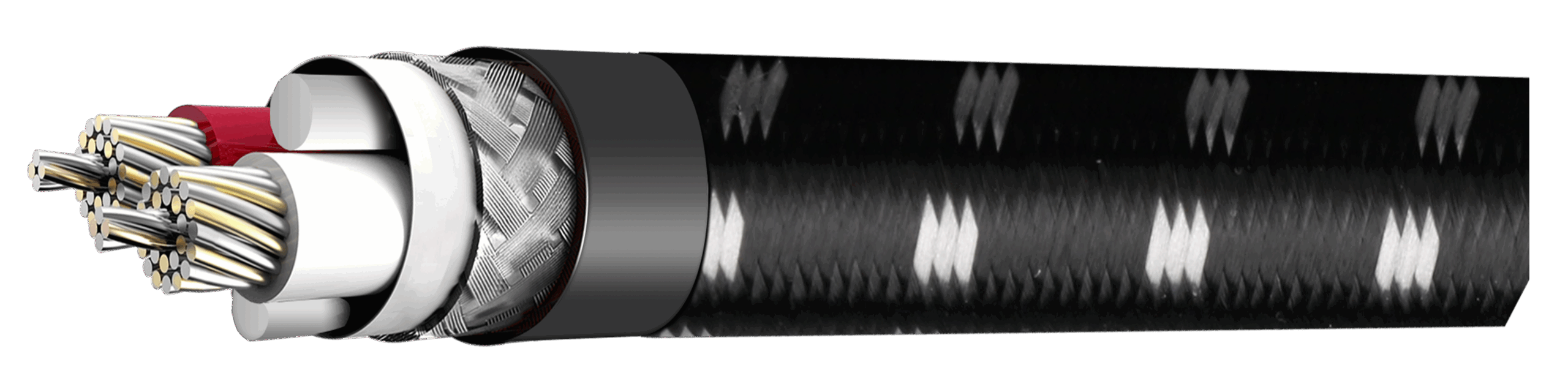 Innenaufbau Evolution BLACK.xlr-8 (BEB-2003) mit OFC- und Silberlitzen