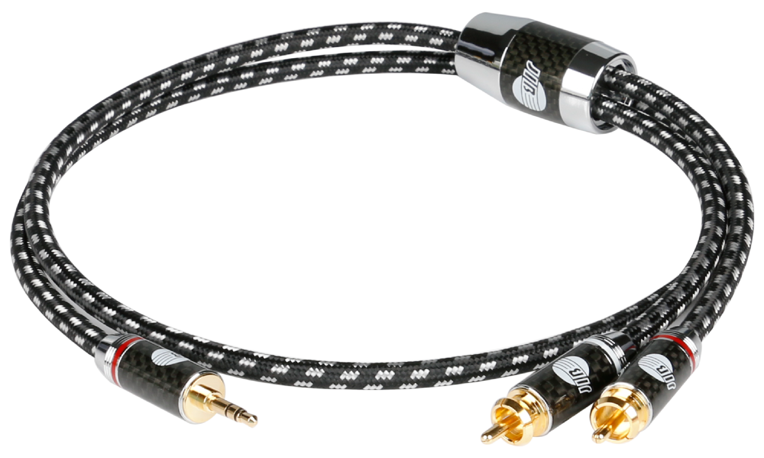 Evolution BLACK.trident (BEB-2007) Klinke-zu-RCA-Kabel