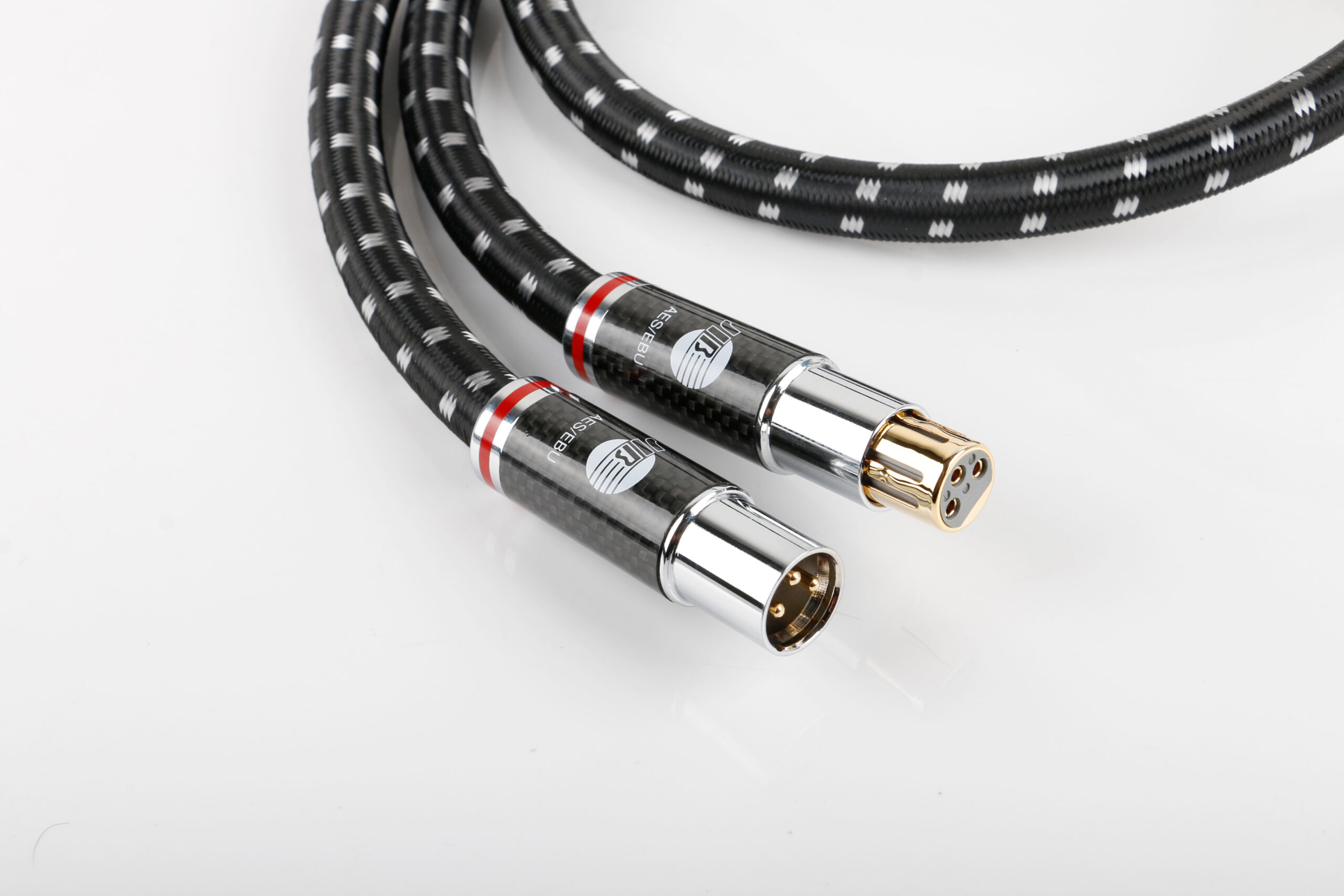 XLR-Stecker Evolution BLACK.xlr-digital (BEB-2015) mit Carbonhülse