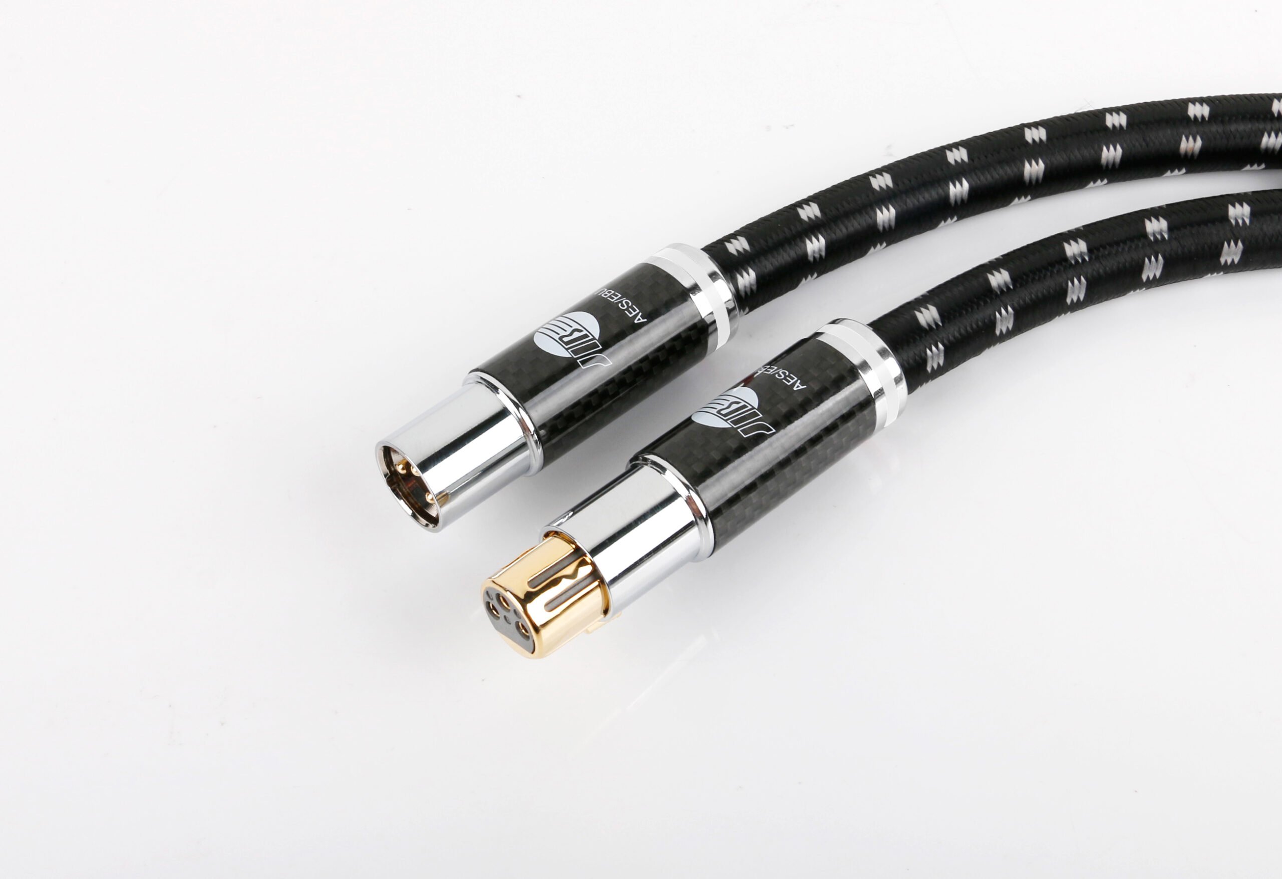 XLR-Stecker Evolution BLACK.xlr-digital (BEB-2015) mit Carbonhülse