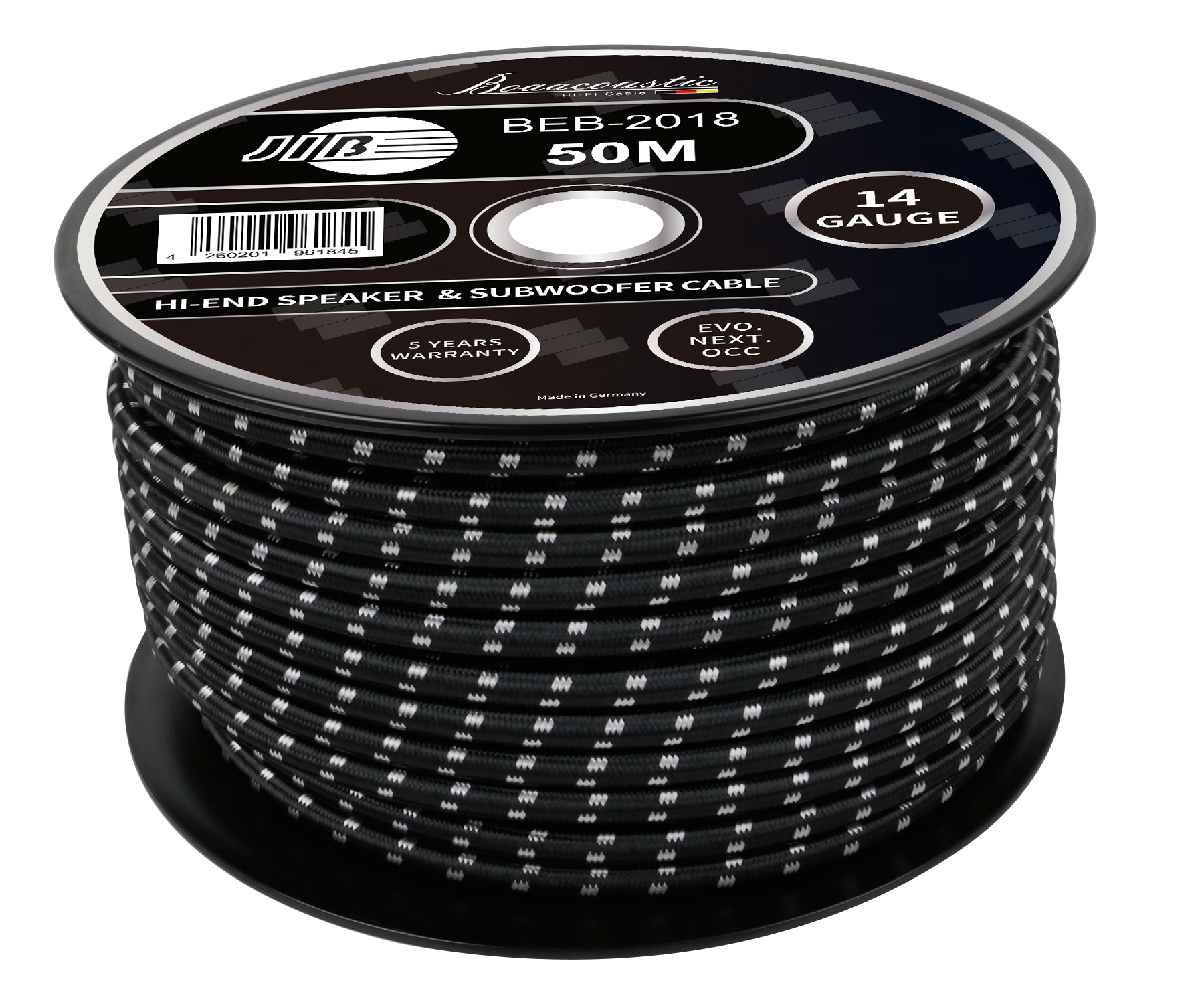 Evolution BLACK.cable-9 (BEB-2018) Installations-Lautsprecherkabel