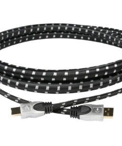 Evolution BLACK.usb2.0 (BEB-2020) USB-A-auf-USB-B-Kabel