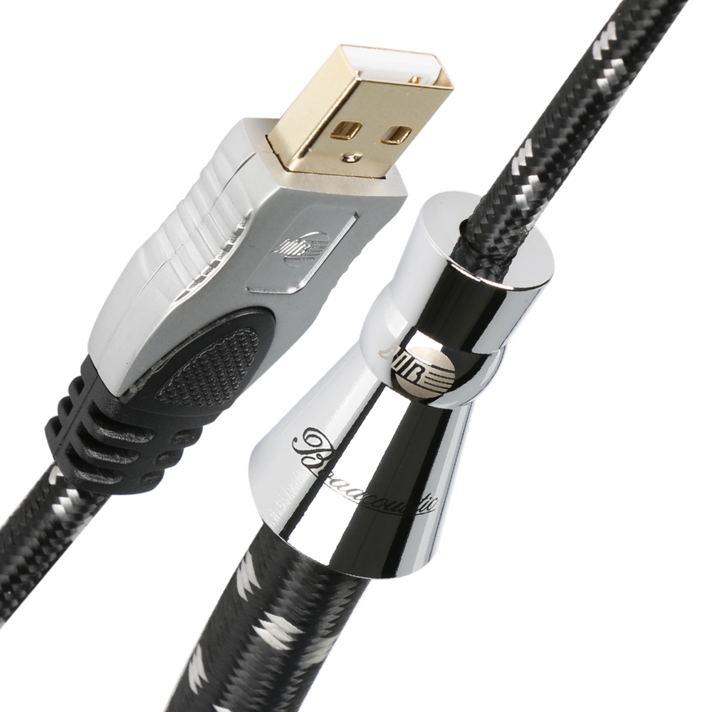 USB-A/USB-B-Stecker Evolution BLACK.usb2.0 (BEB-2020) vergoldet